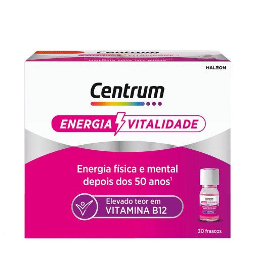 Centrum Energia Vitalidade 50+ 30 Frascos 7ml