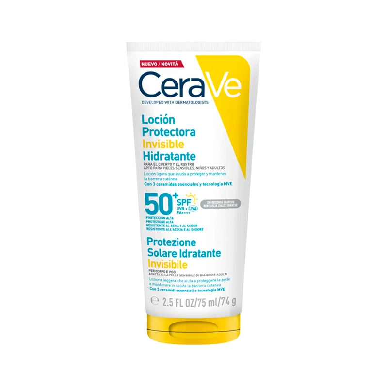 CeraVe Protetor Solar Loção Hidratante SPF50+ 75ml