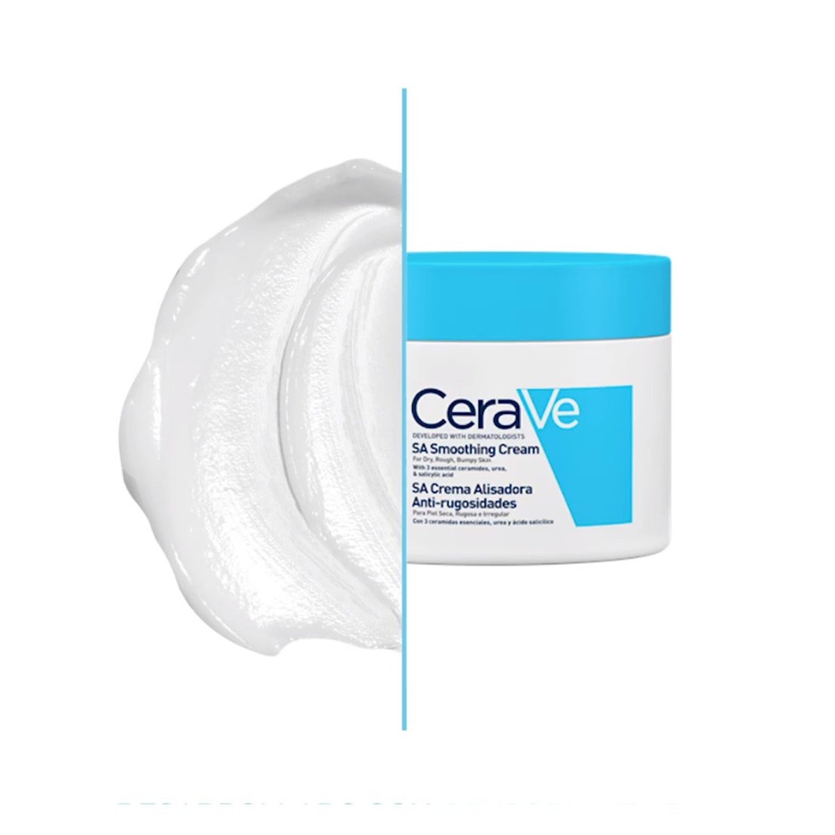 CeraVe SA Smoothing Cream 340g - Hidratação e Suavização da Pele