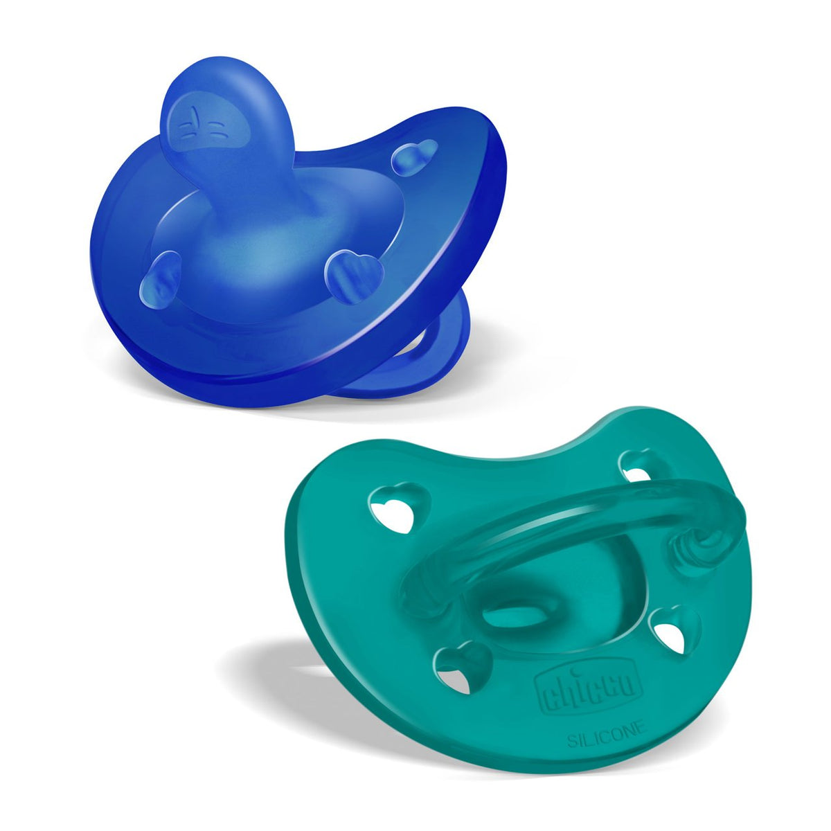 Chicco Physioforma Soft Chupeta Silicone Azul 16-36M 2 Unidades — Acessórios Bebé, Bebé - Mamã, Conforto