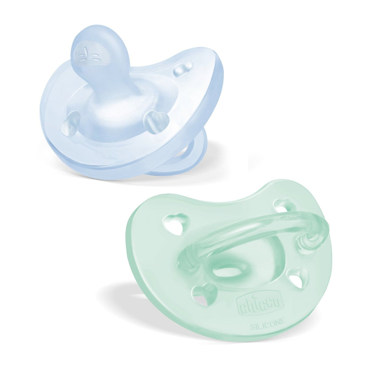 Chicco PhysioForma Soft Chupeta Silicone Azul 6-16M 2 Unidades — Acessórios Bebé, Bebé - Mamã, Conforto