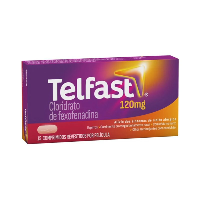 Telfast 120 120mg 15 Comprimidos