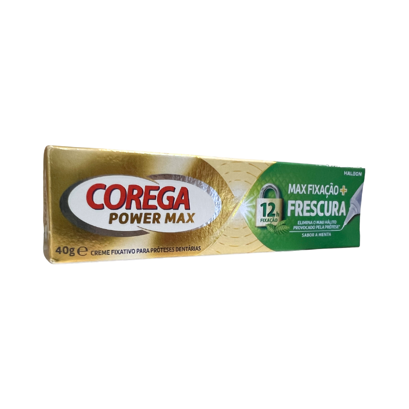 Corega Power Max Creme Fixação e Frescura 40g