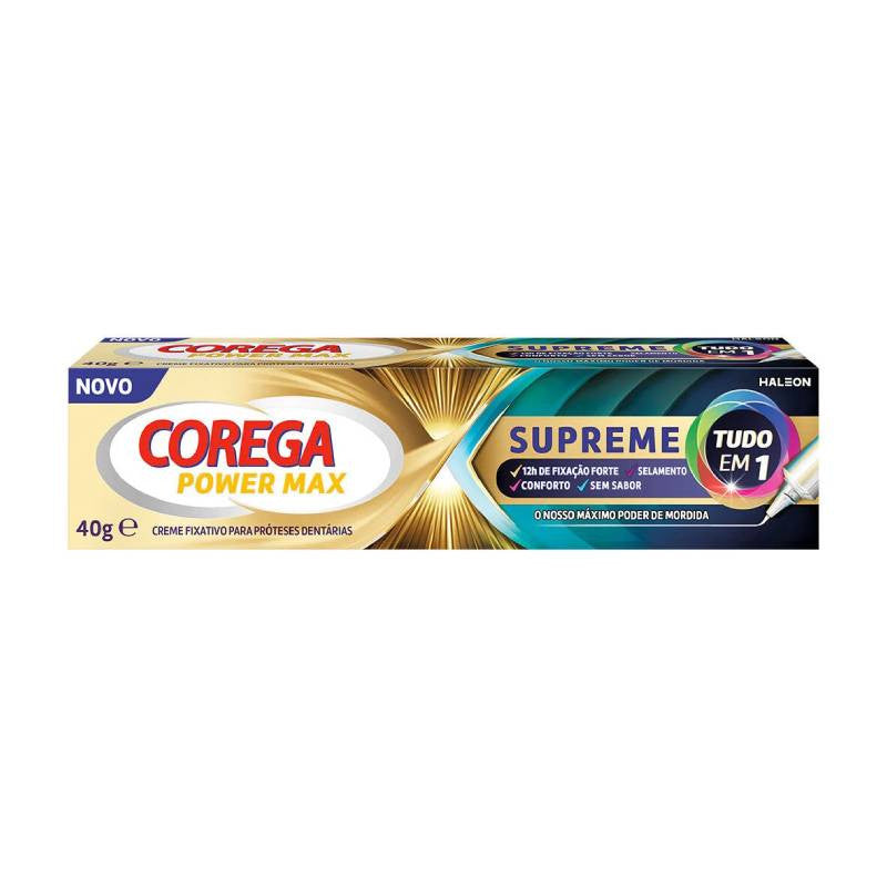 Corega Power Max Supreme Creme Fixador 40g