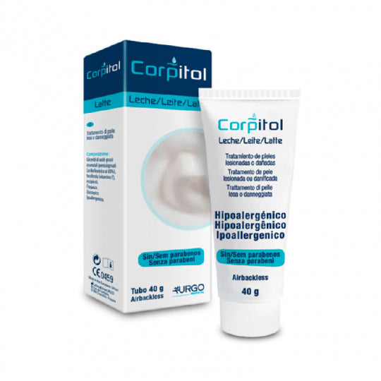 Corpitol Leite 40g - Emulsão Fluída para Pele Danificada