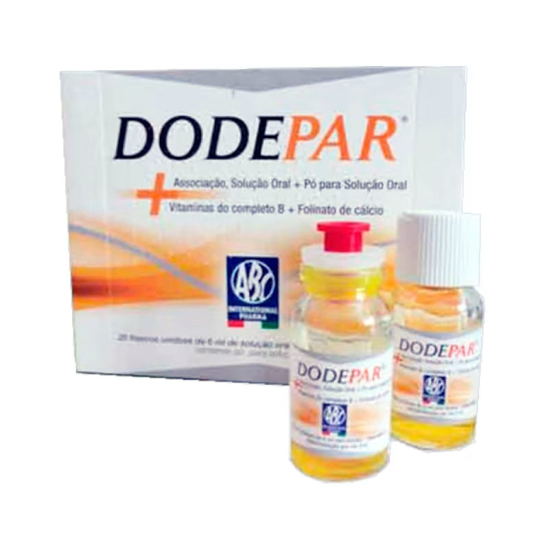 Dodepar Solução Oral 20 Ampolas 6ml