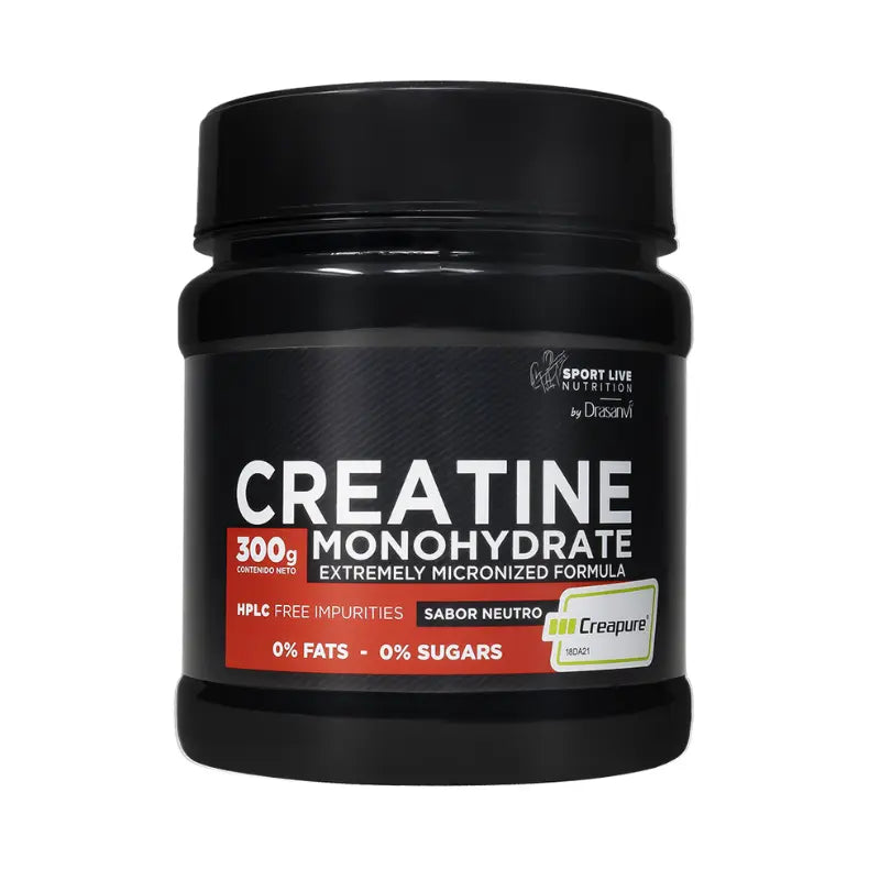 Drasanvi Sport Live 100% Creatina Monohidratada Creapure 300g
