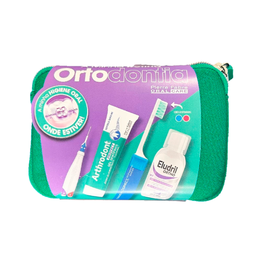Elgydium Kit Ortodôntico Viagem - Higiene Oral Prática