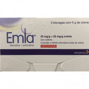 Emla (25 mg + 25 mg)/g 5 X 5 g