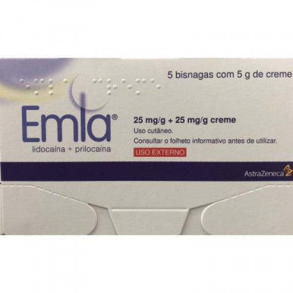 Emla (25 mg + 25 mg)/g 5 X 5 g
