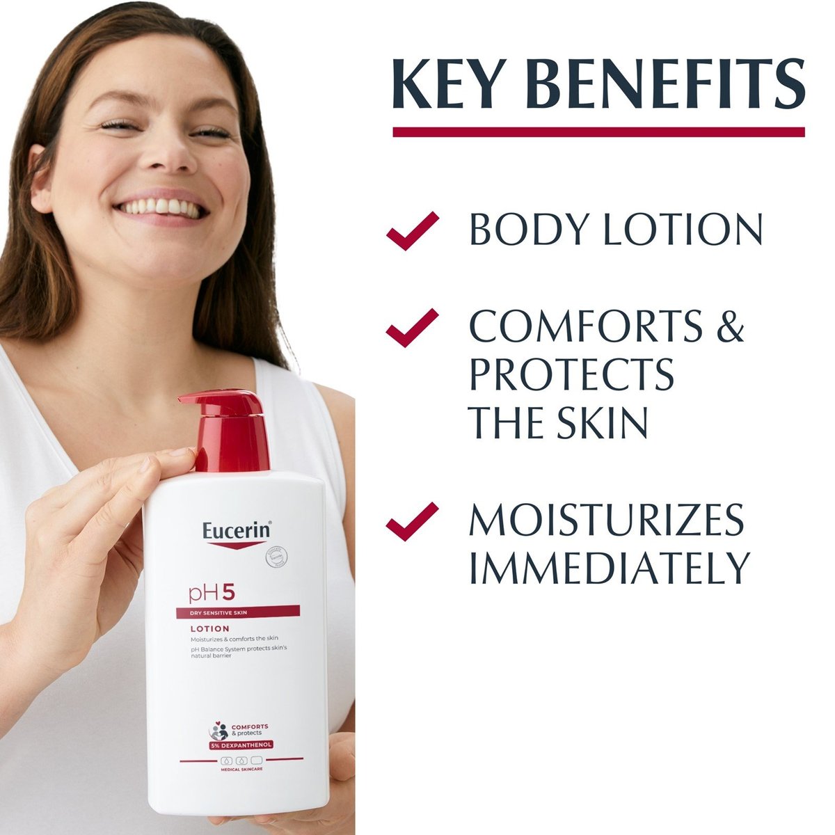 Eucerin pH5 Loção 1L