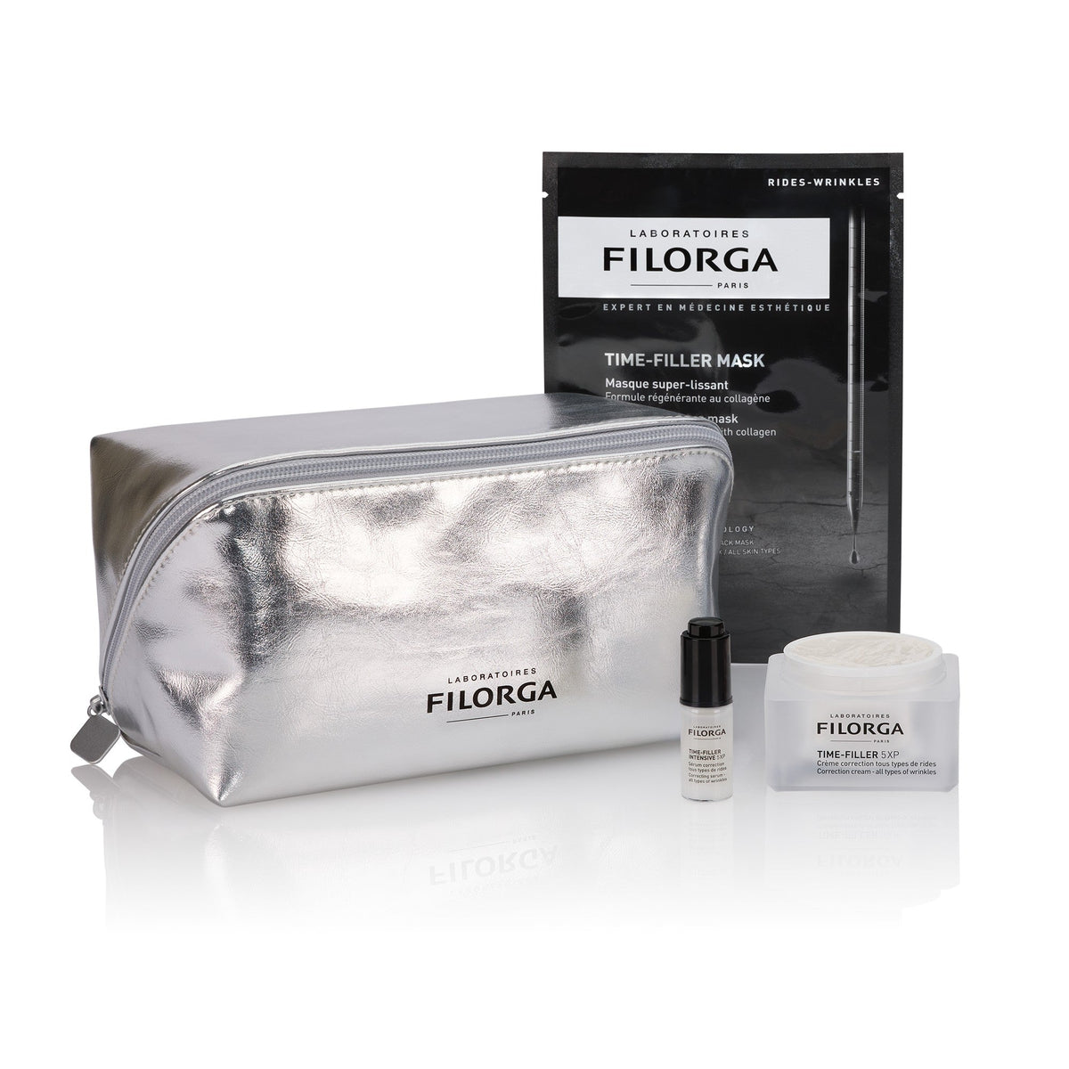 Filorga Coffret Time-Filler 5XP Creme 50ml + Intensive 5XP 5ml + Máscara (imagem 3)