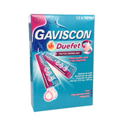 Gaviscon Duefet Frutos Vermelhos 12x10ml