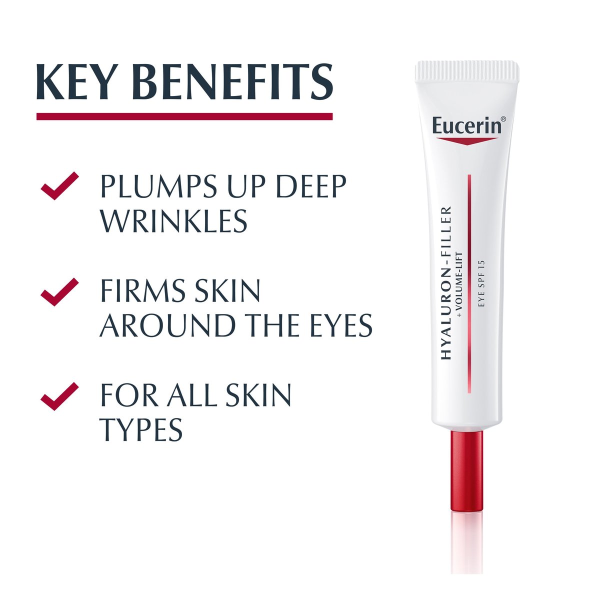 Eucerin Hyaluron-Filler + Volume-Lift Eye SPF15 15ml