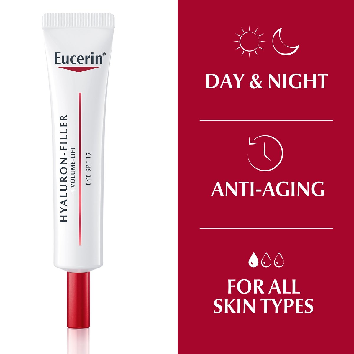 Eucerin Hyaluron-Filler + Volume-Lift Eye SPF15 15ml