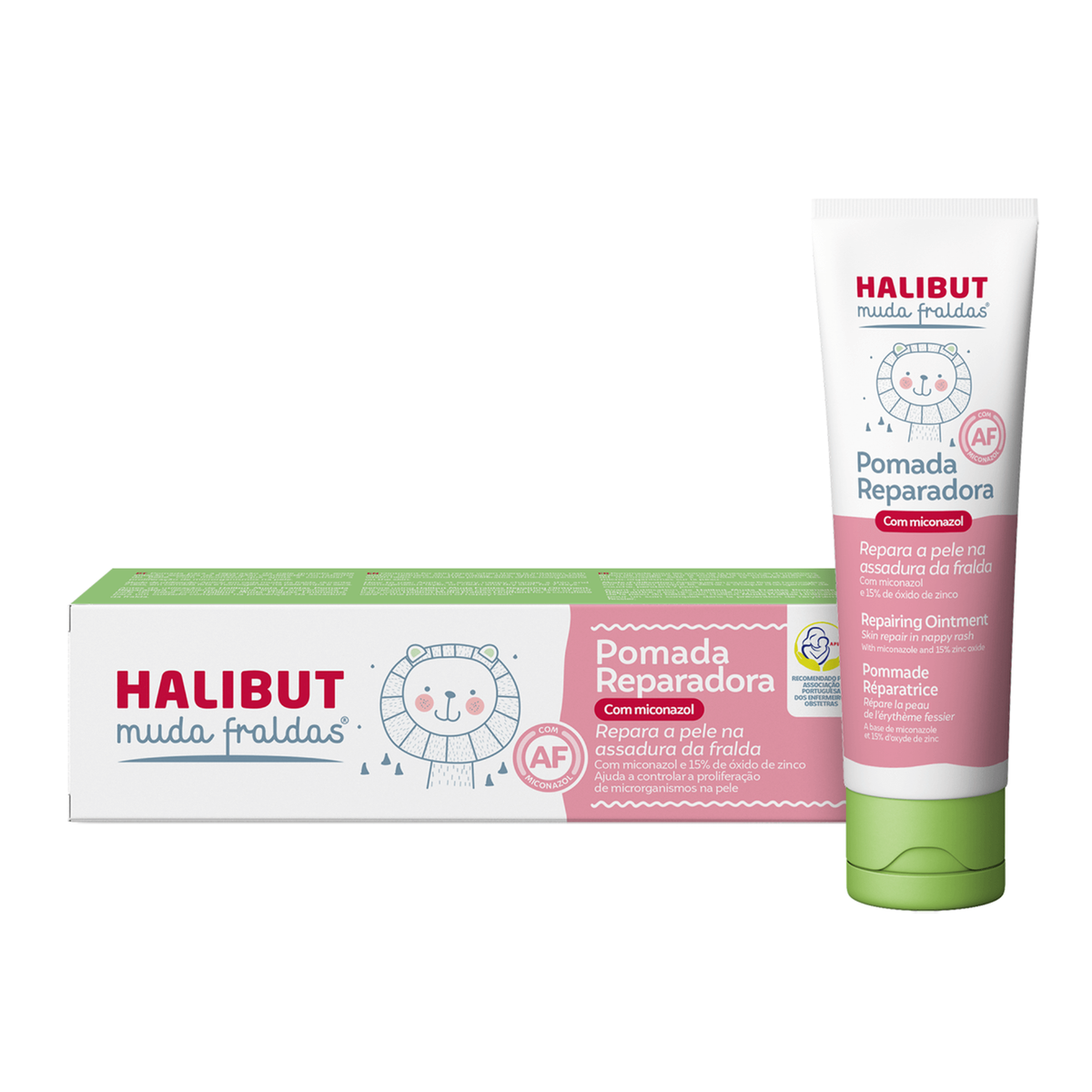 Halibut Muda Fraldas Pomada Reparadora 100g