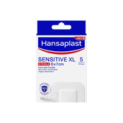 Hansaplast MED Sensitive XL 6x7cm 5 Pensos