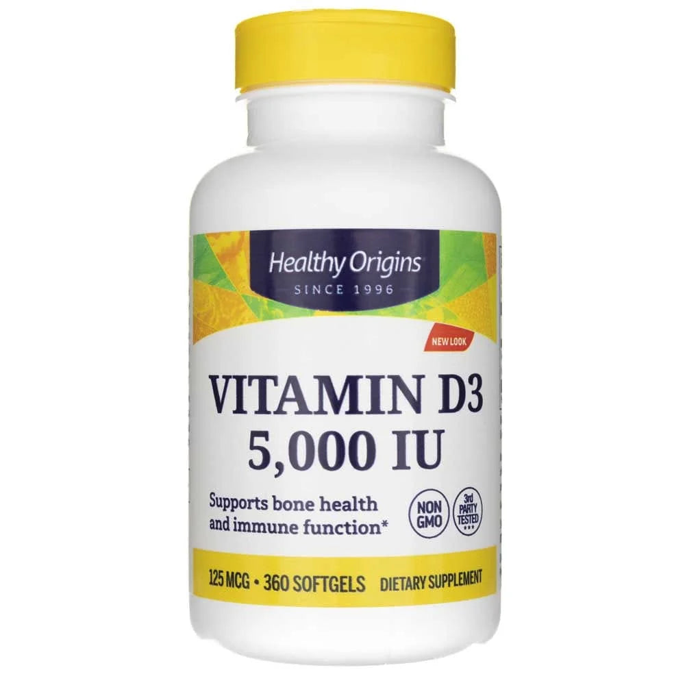 Healthy Origins Vit D3 5000UI