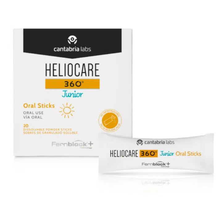 Heliocare 360 Junior Sticks Orais 20 Saquetas