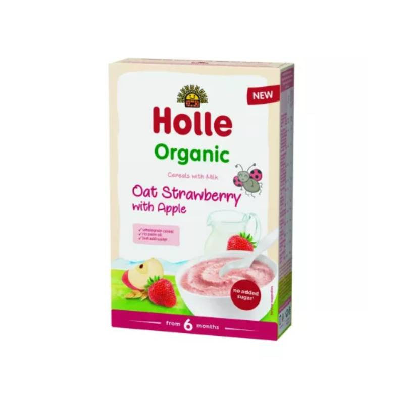 Holle Papa Lactea Morango Maça 6m