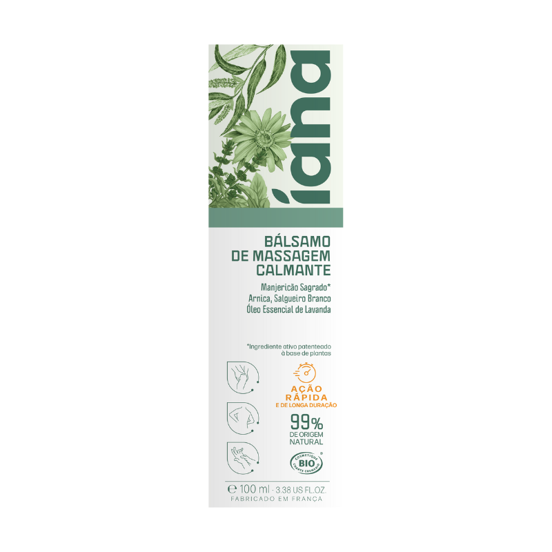 IANA Bálsamo Massagem Calmante 100ml