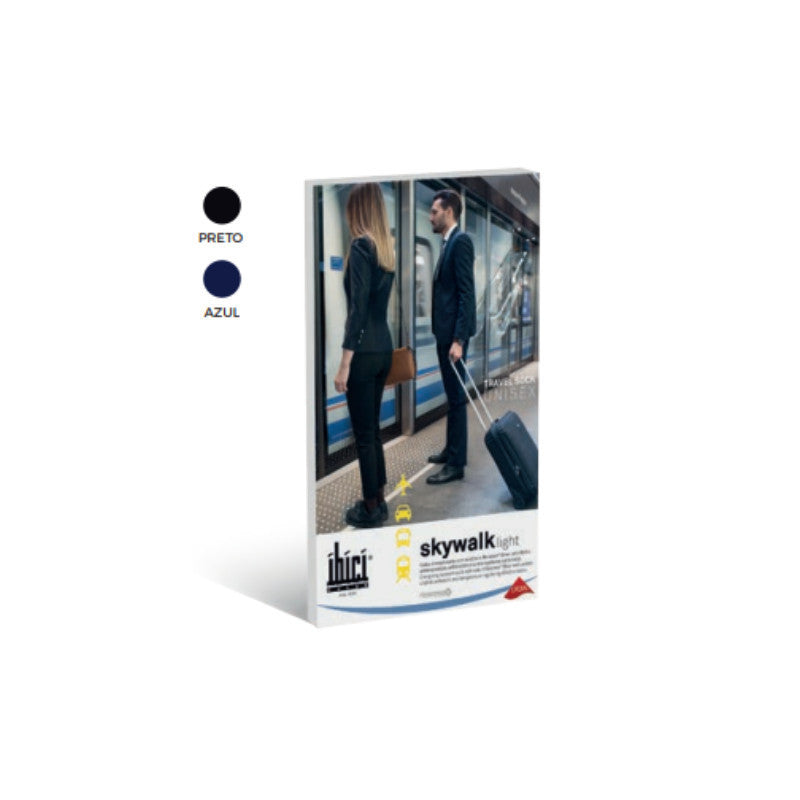 IBICI Skywalk Light Meia Homem, Preto, Tamanho L