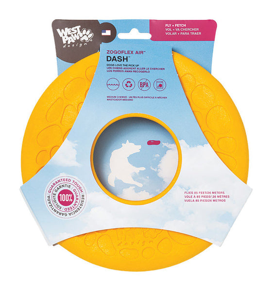 west-paw-zogoflex-air-dash-disco-amarelo-medio