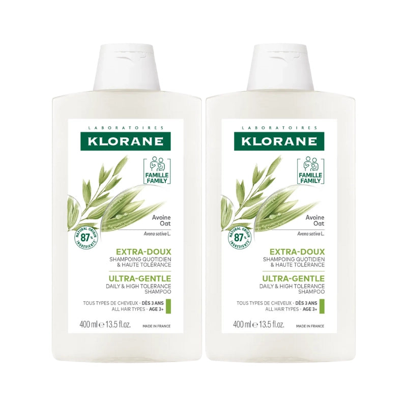 Klorane Aveia Champô 2x400ml