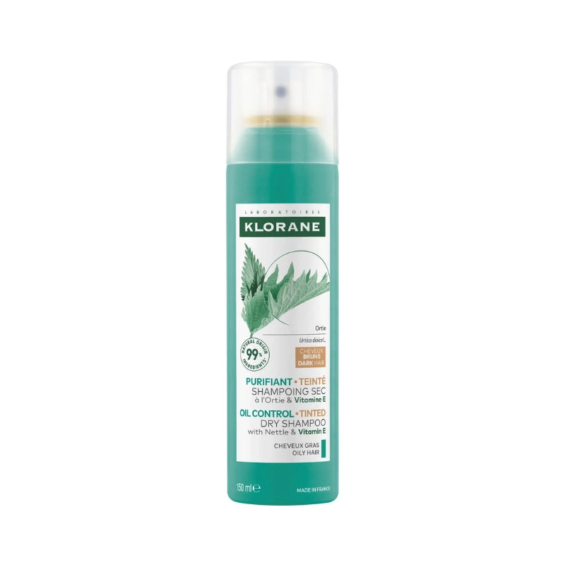 Klorane Ortiga Champô Seco Cabelos Castanhos 150ml