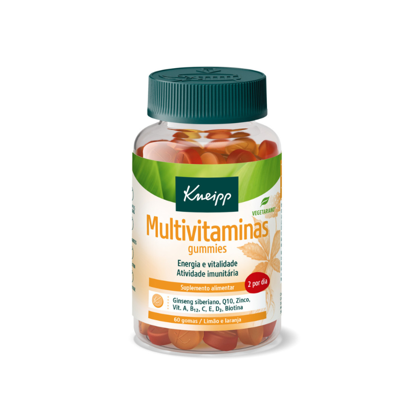 Kneipp Multivitaminas Gomas 60 unidades