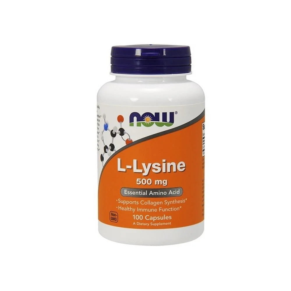 NOW L-Lisina 500mg 100 Capsulas