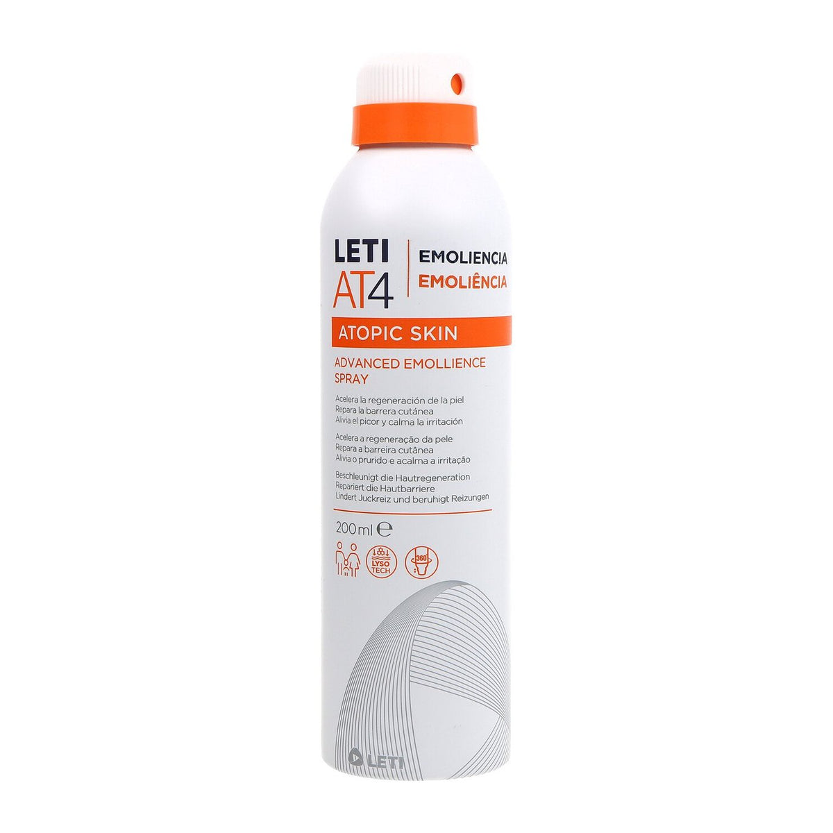LetiAT4 Advanced Emollience Spray Emoliente 200ml