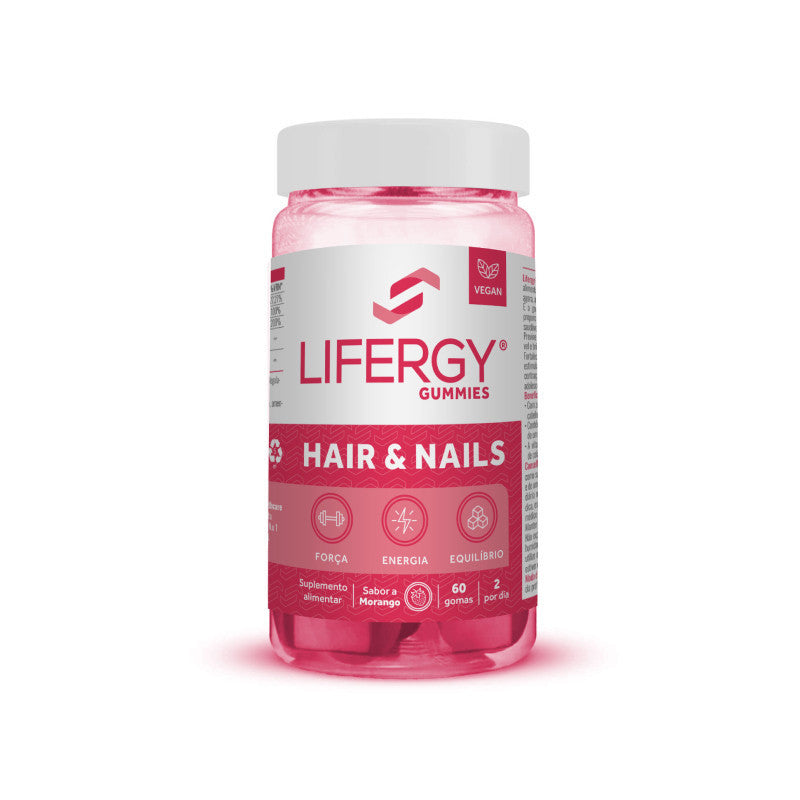 Procurar Lifergy Gummies para cabelo e unhas