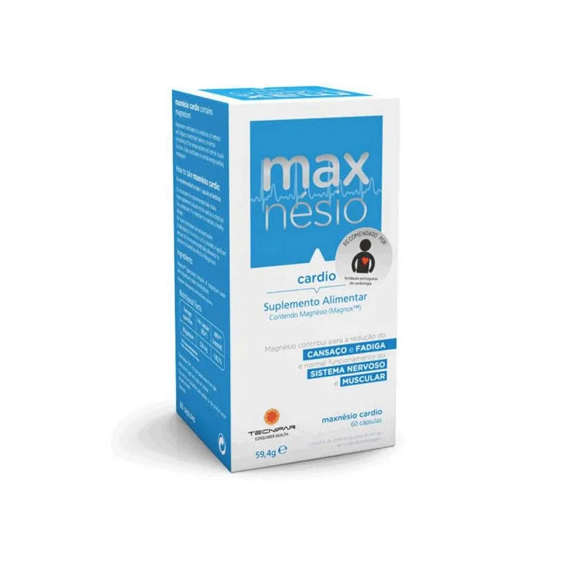 Maxnésio Cardio 60 Cápsulas — Coração e Colesterol, Energia (Cansaço / Fadiga), Suplementos