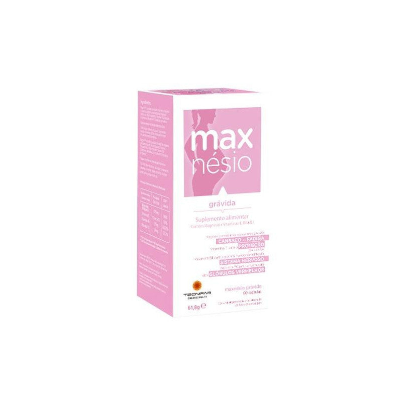 Maxnésio Grávida 60 Cápsulas — Gravidez / Fertilidade / Amamentação, Mulher, Suplementos
