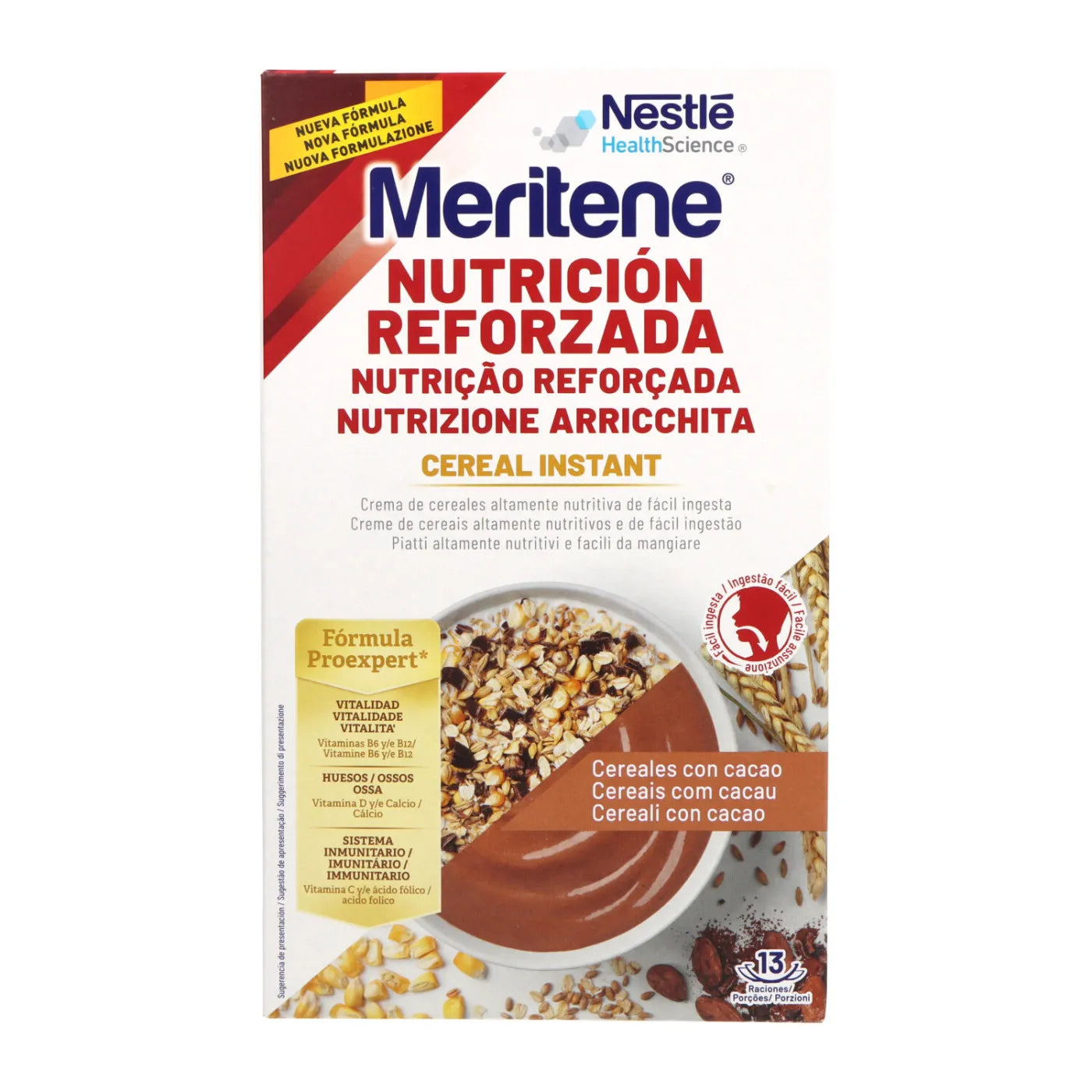 Meritene Cereal Instant com Cacau 520g