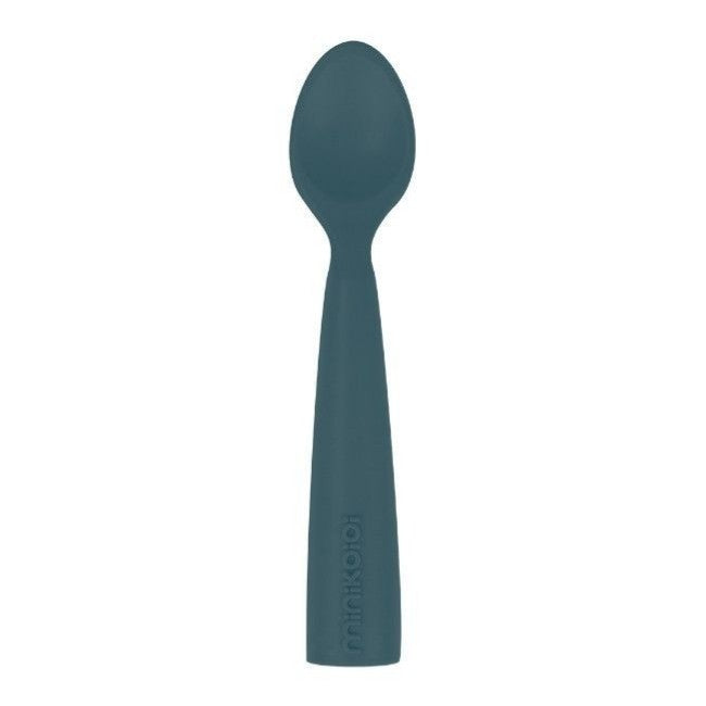 MinikOiOi Colher Silicone Deep Blue 6m+ 1 unidade — Acessórios de Alimentação, Alimentação Infantil, Bebé - Mamã