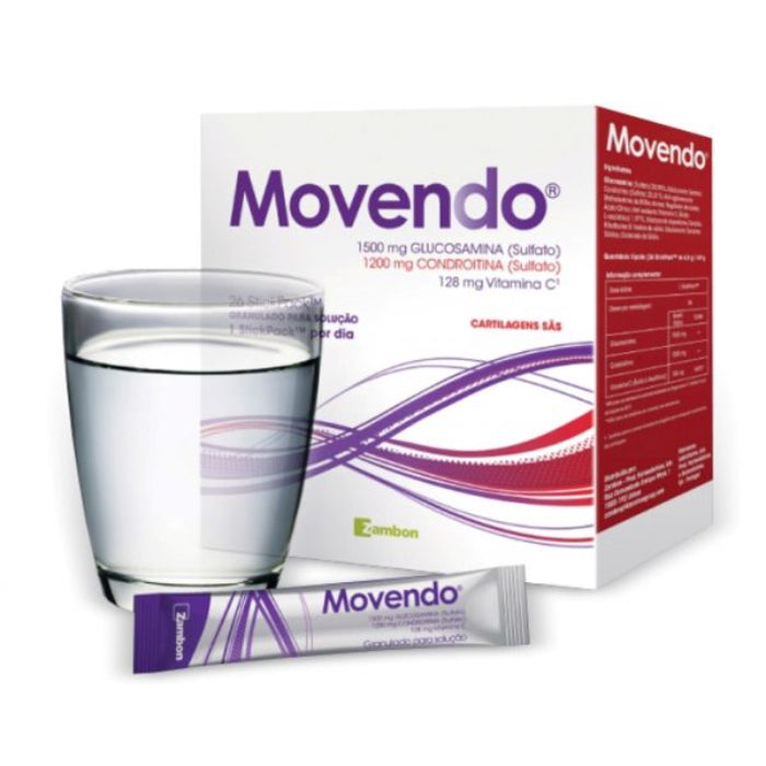 Movendo Granulado 26 Saquetas — Ossos e Articulações, Suplementos