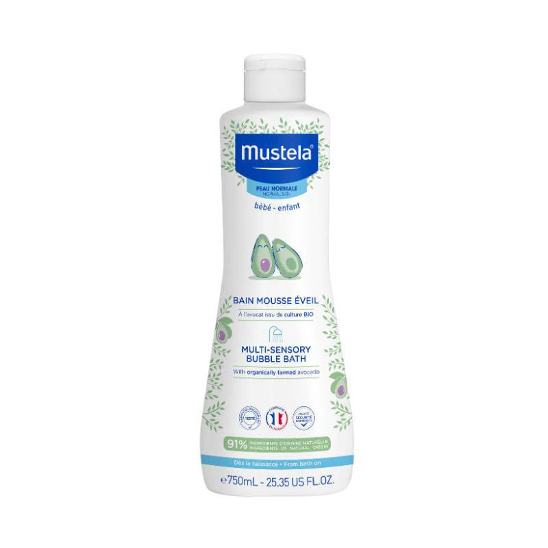 Mustela Bébé Espuma de Banho Multissensorial 750ml
