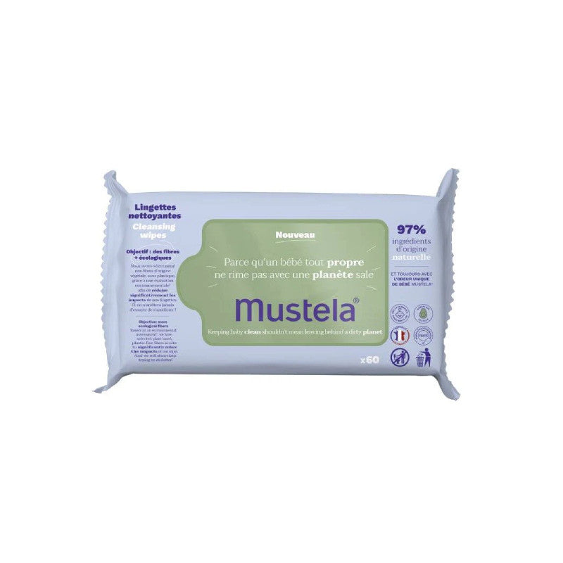Mustela Bebé Toalhitas de Limpeza 60unidades