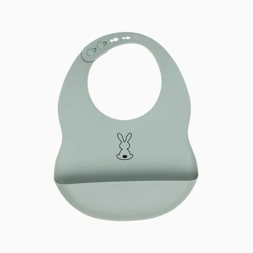 Nattou Babete Silicone Verde 6m+ — Acessórios de Alimentação, Alimentação Infantil, Bebé - Mamã