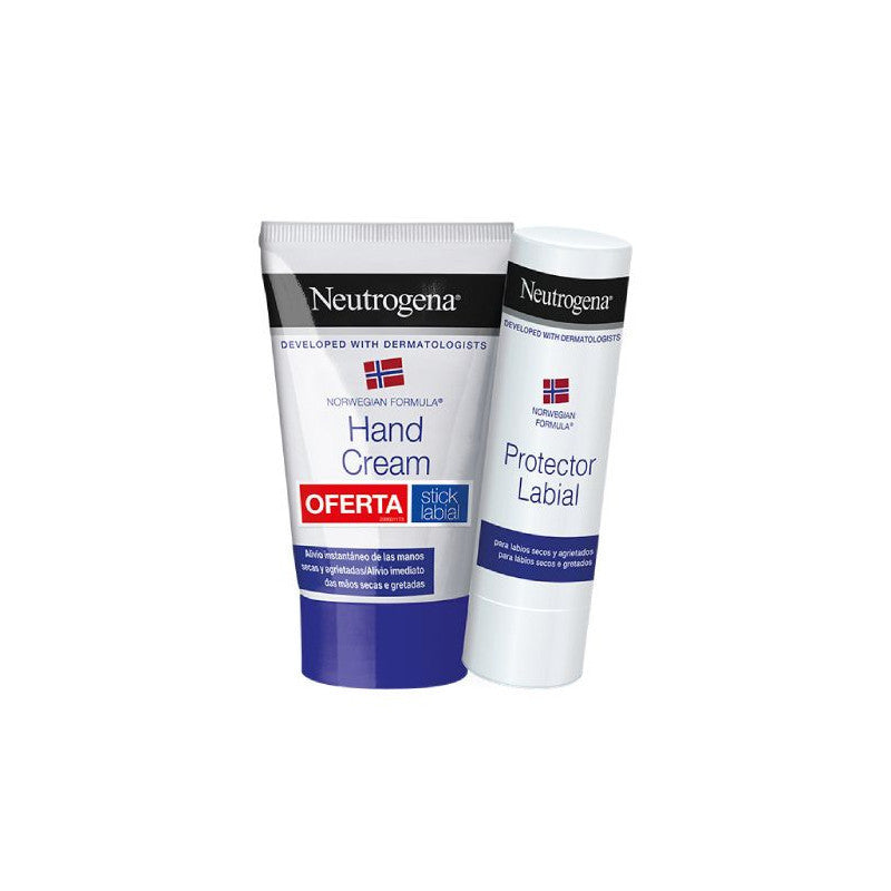Neutrogena Creme de Mãos Concentrado + OFERTA Stick Labial — BF, Corpo, Mãos e Pés