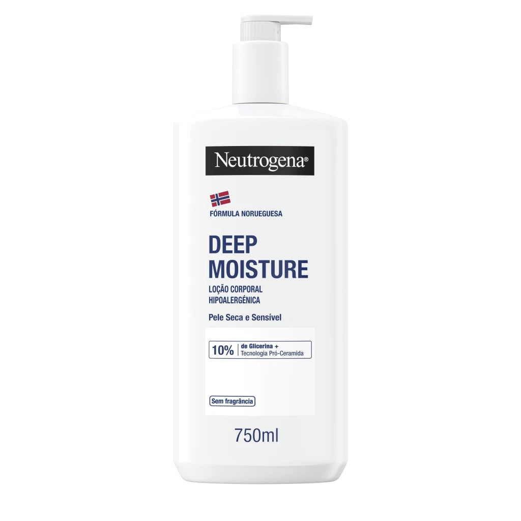 Neutrogena Deep Moisture Loção Corporal 750ml — BF