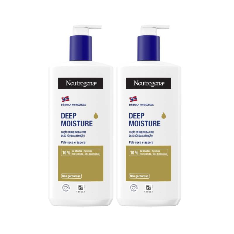 Neutrogena Loção Hidratação Profunda Hipoalergénico