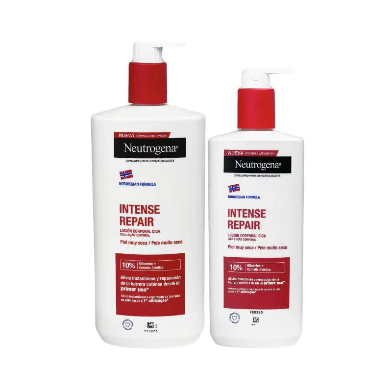 Neutrogena Reparação Intensiva Loção Corporal Pack 750ml + 400ml — BF