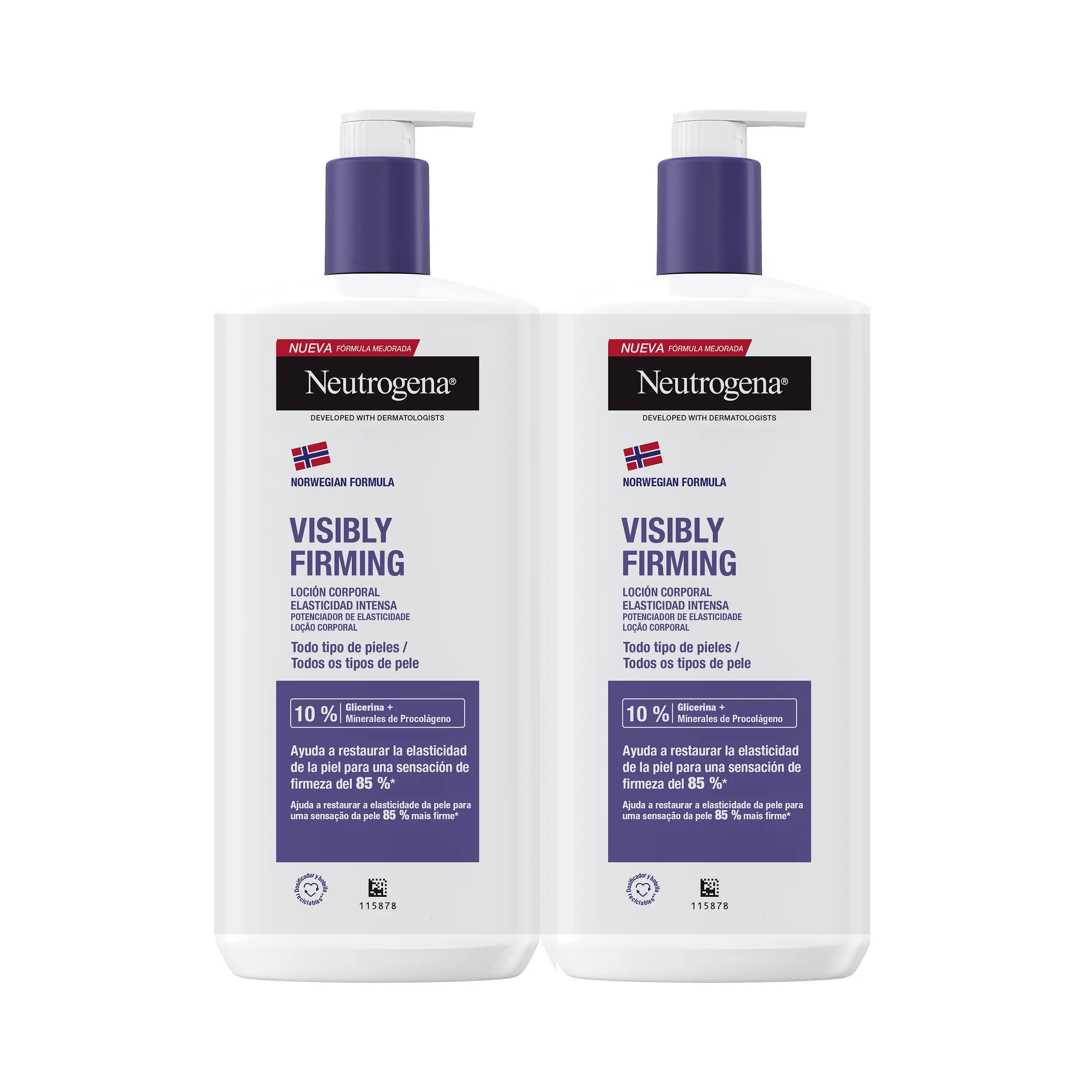 Neutrogena Visibly Renew Loção Refirmante 2x750ml