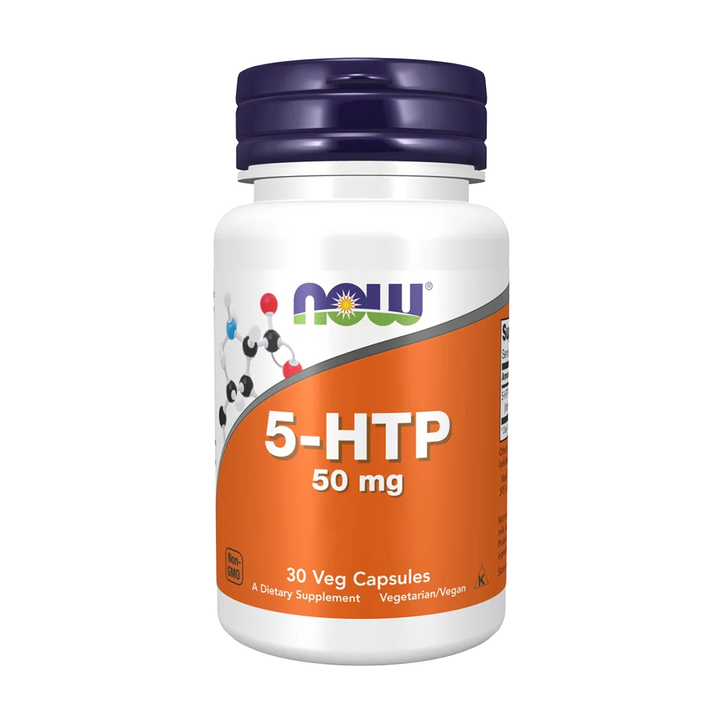 NOW 5-HTP 50mg 30 Cápsulas