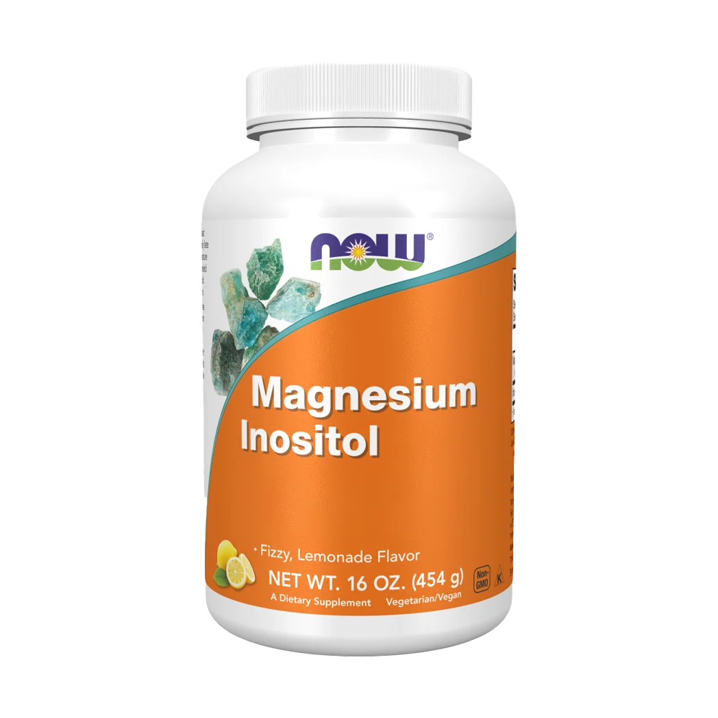 NOW Magnesium Inositol Relax Pó 454g