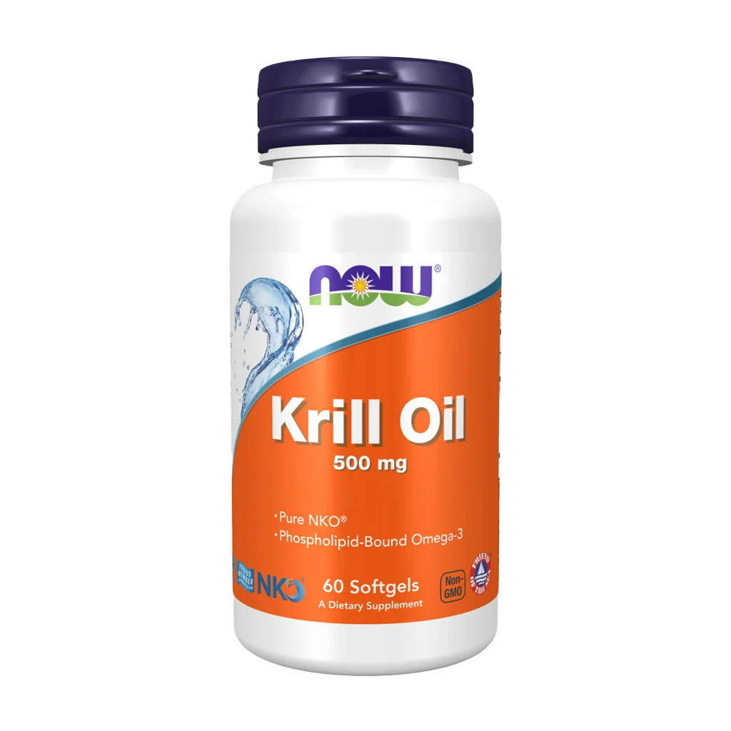 NOW Neptune Óleo de Krill 500mg 60 Cápsulas