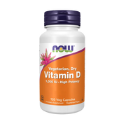 NOW Vitamina D 1000 UI 120 Cápsulas